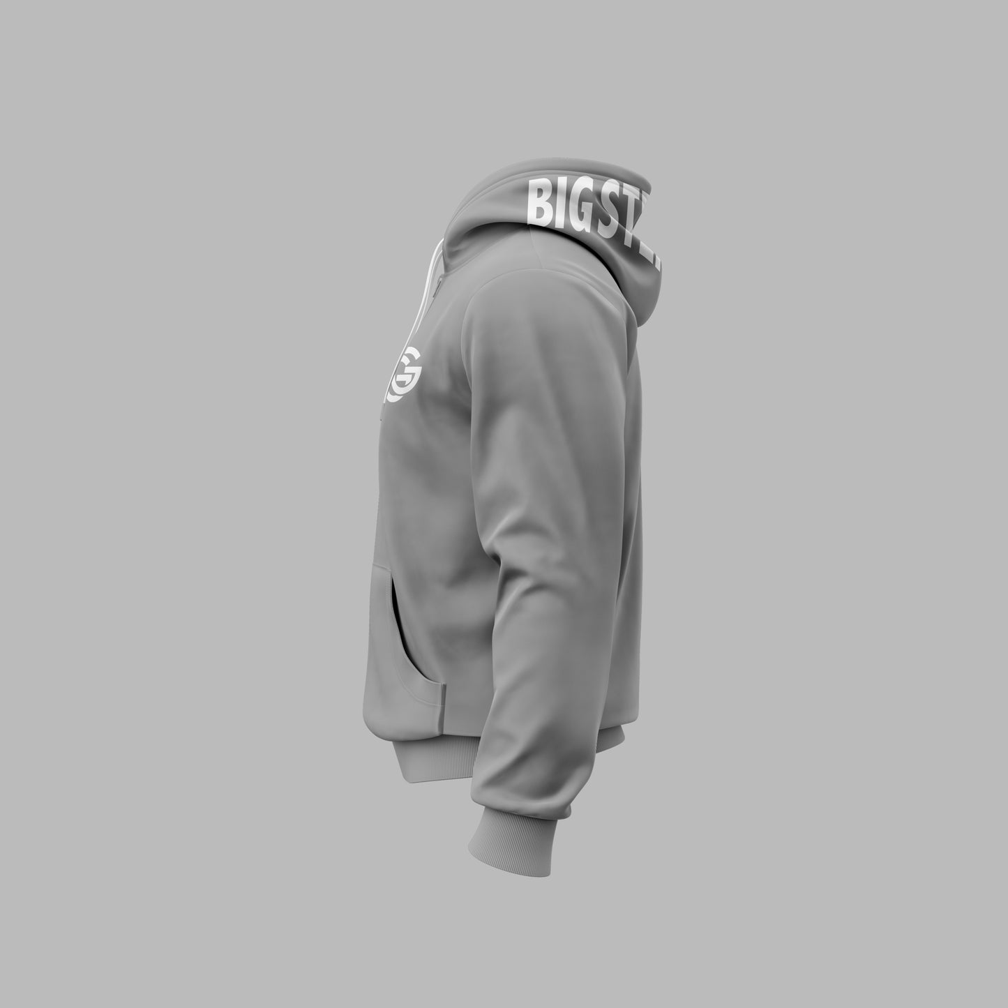 BIG STEPPA HOODIE - GRAY