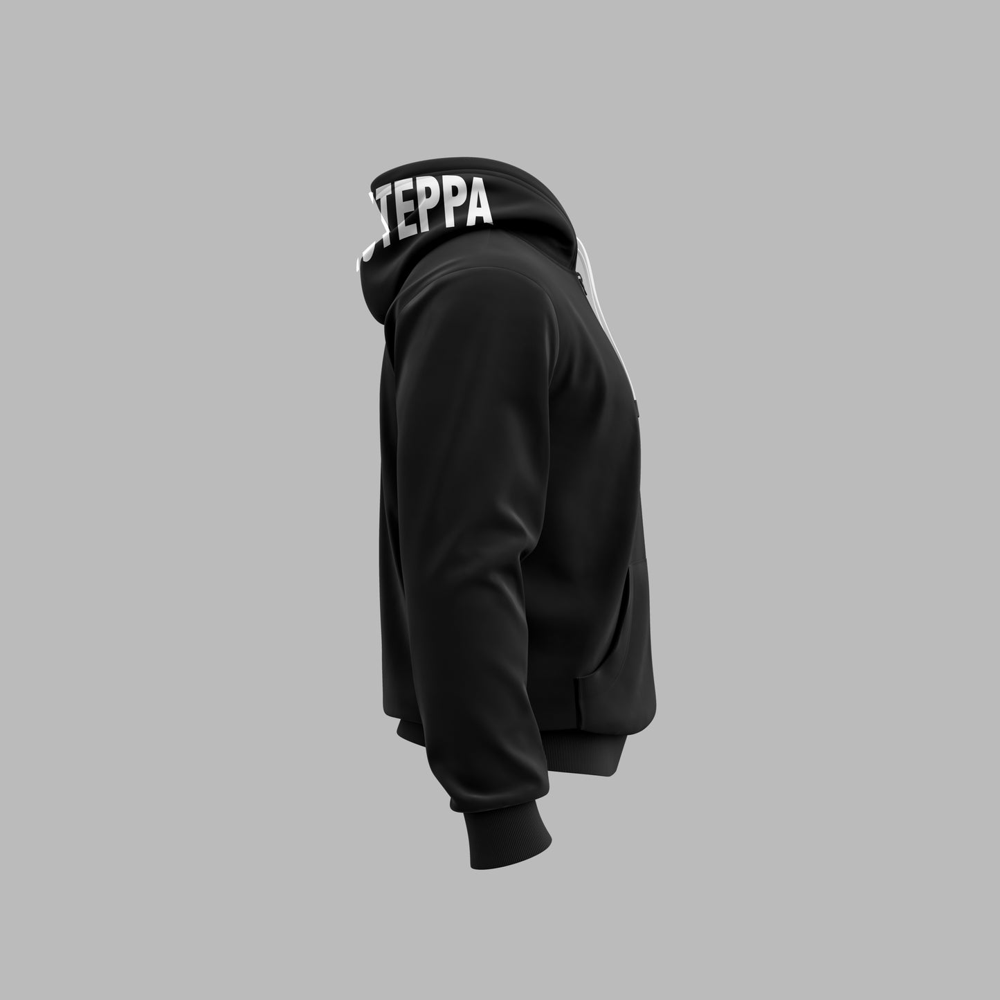 BIG STEPPA HOODIE - BLACK