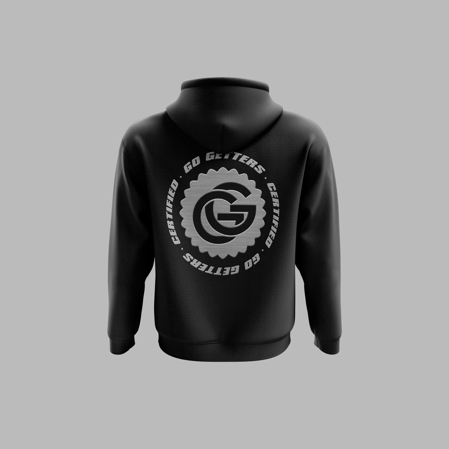 GG CERTIFIED HOODIE - BLACK