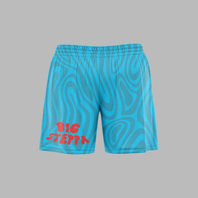 BIG STEPPA SHORTS - AQUA