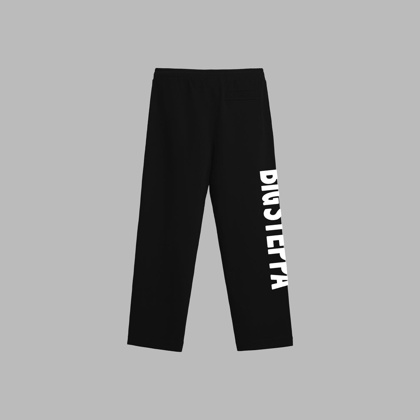 BIG STEPPA SWEATPANTS - BLACK