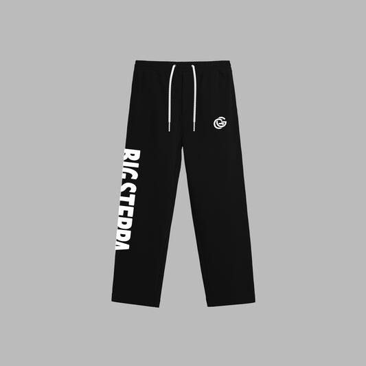 BIG STEPPA SWEATPANTS - BLACK